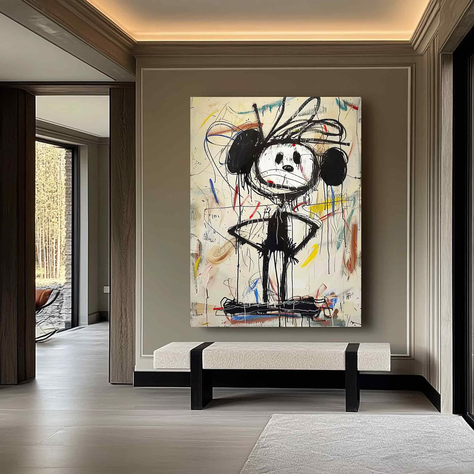 Textured Pop Art Abstract | Artistic Luxe