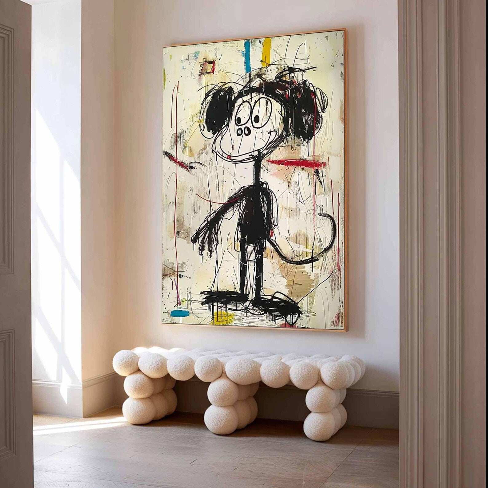 Textured Pop Art Abstract | Vibrant Luxe