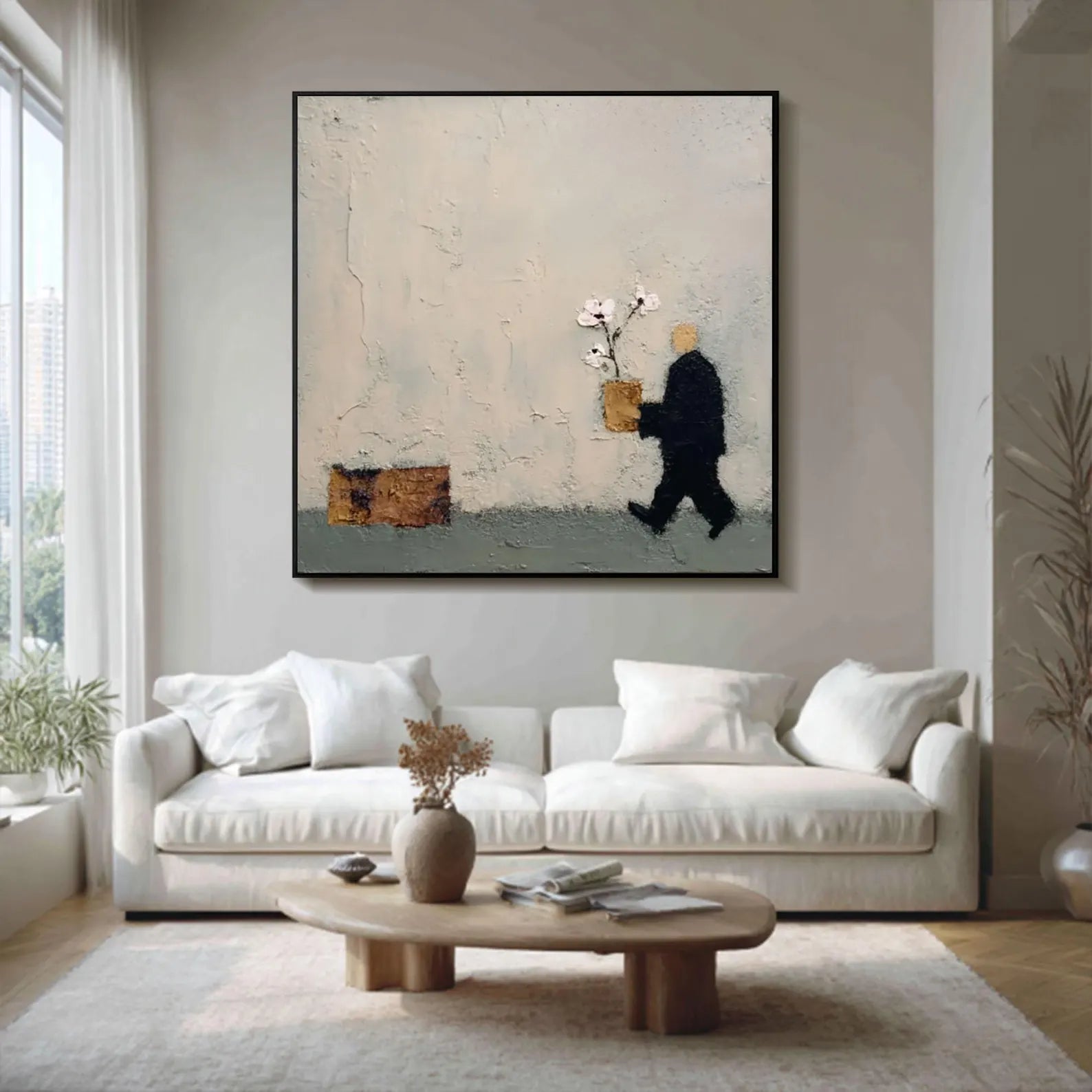 Textured Stroller Opulence | Floral Stride