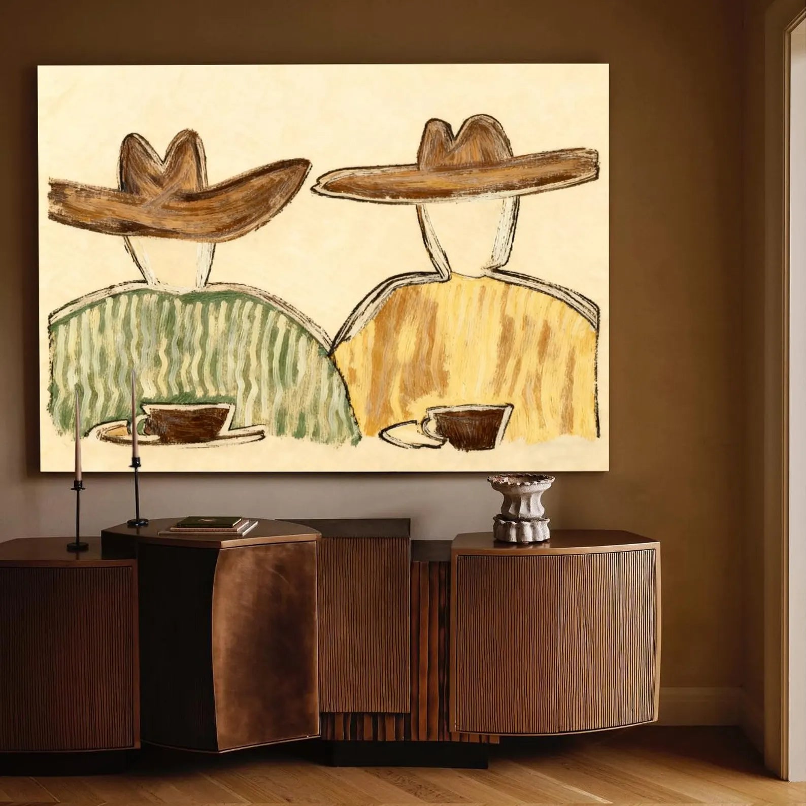 Casual Cowboy Companions | Earth Hues