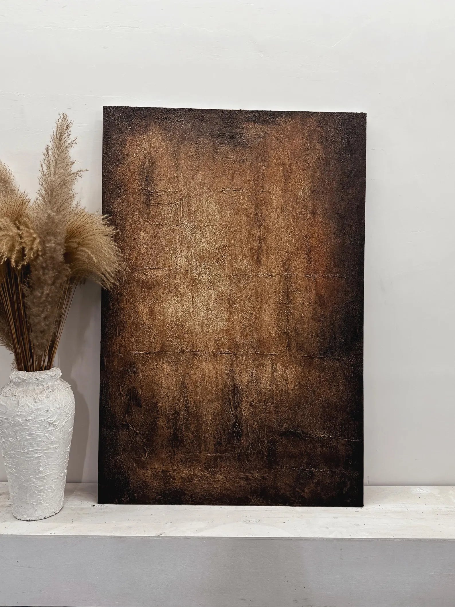 Textured Earthy Opulence | Brown Rhythm