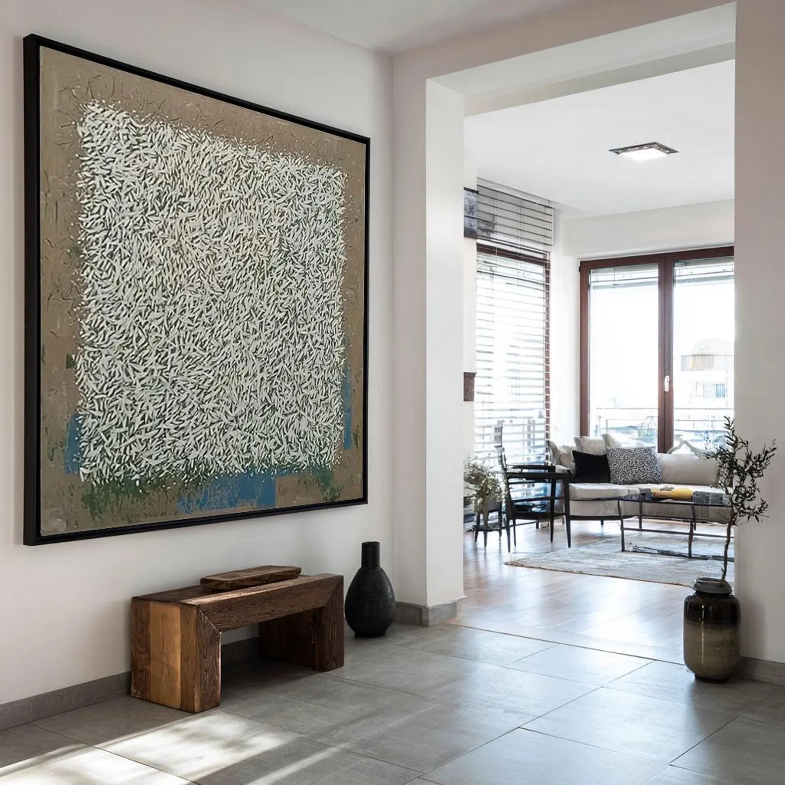 Textured Linear Density | Earthy Hues