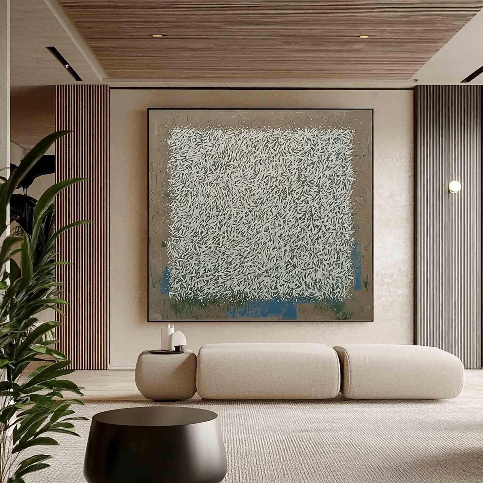 Textured Linear Density | Earthy Hues