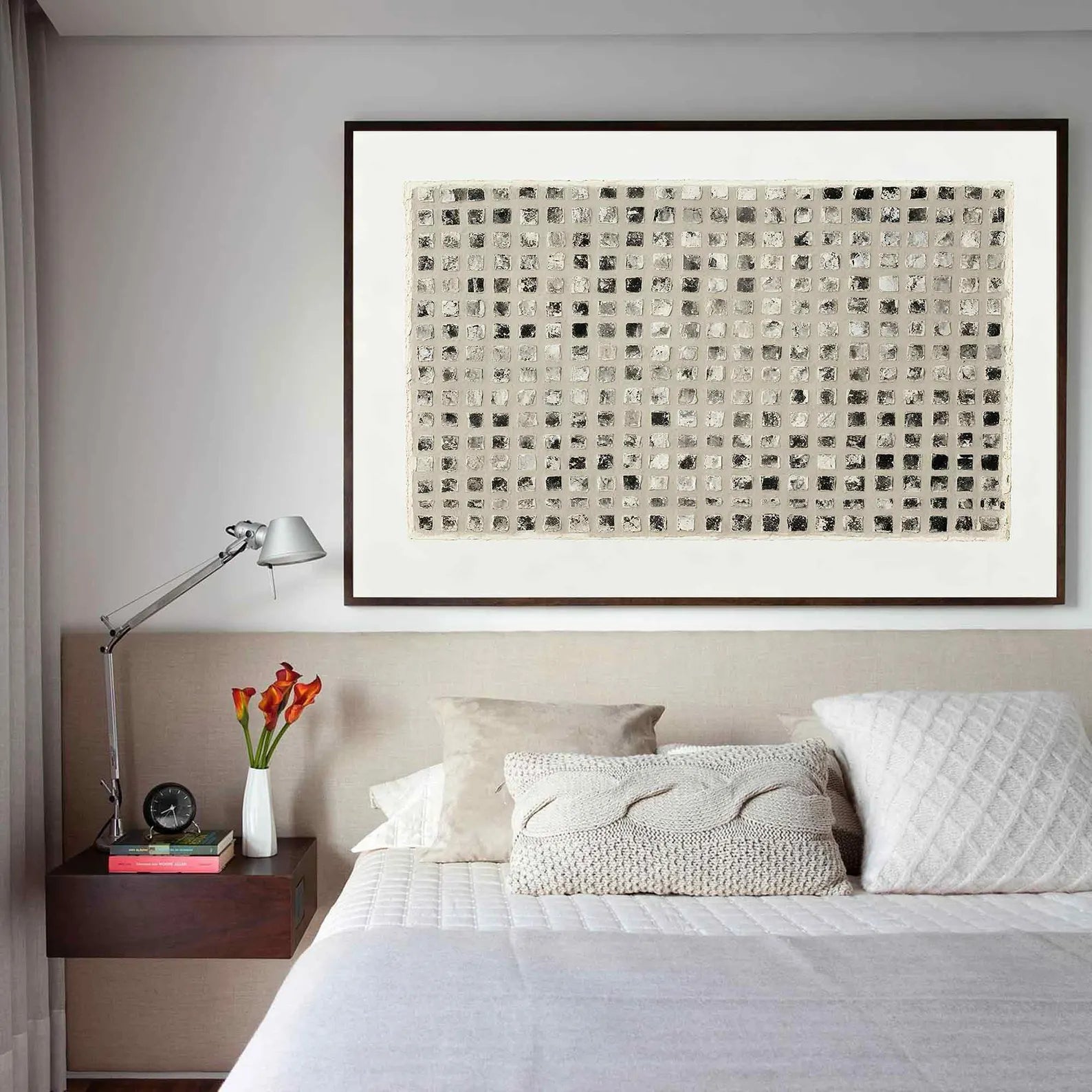 Textured Tessellated Opulence | Grisaille Quadrate