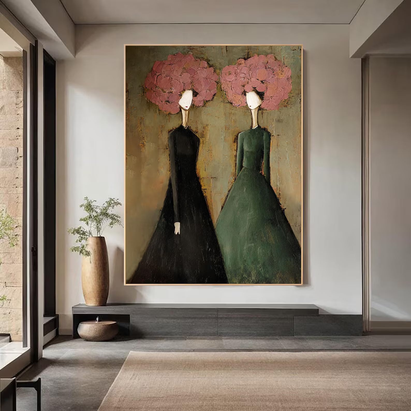 Textured Floral Femininity | Pink Bloom