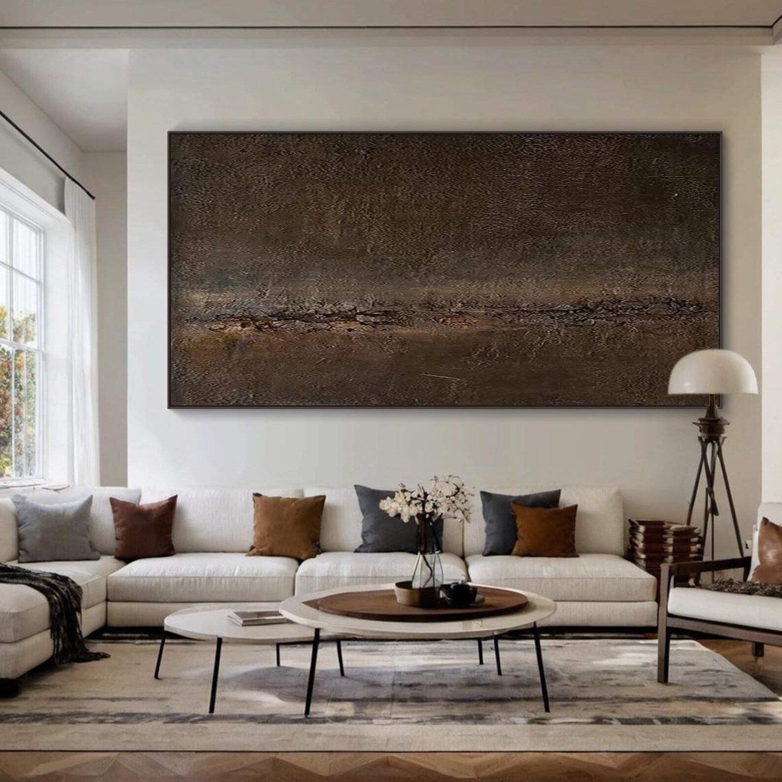 Textured Earthy Depth | Brown Rhythm