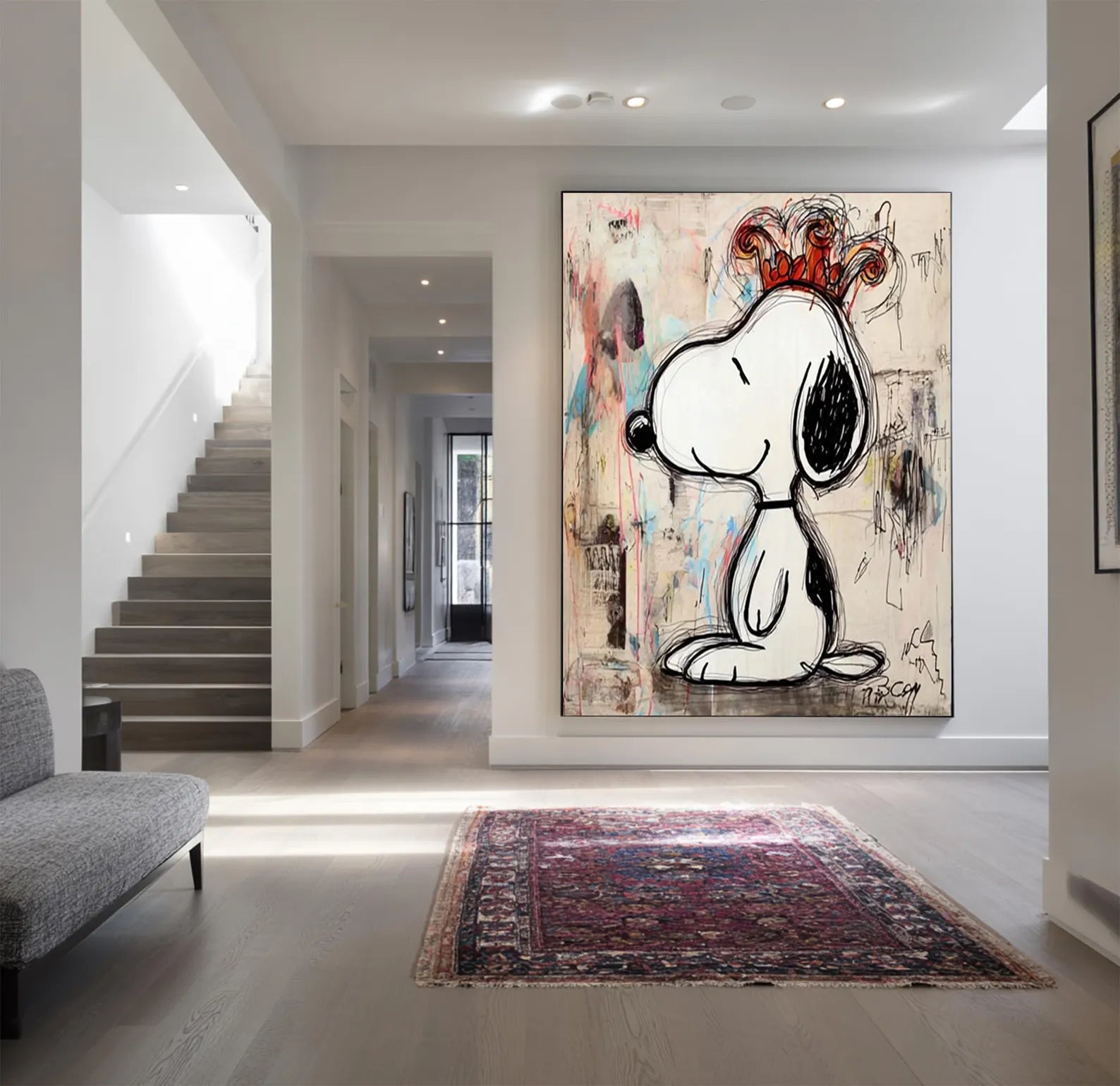 Textured Snoopy Regality | Crown Emblem