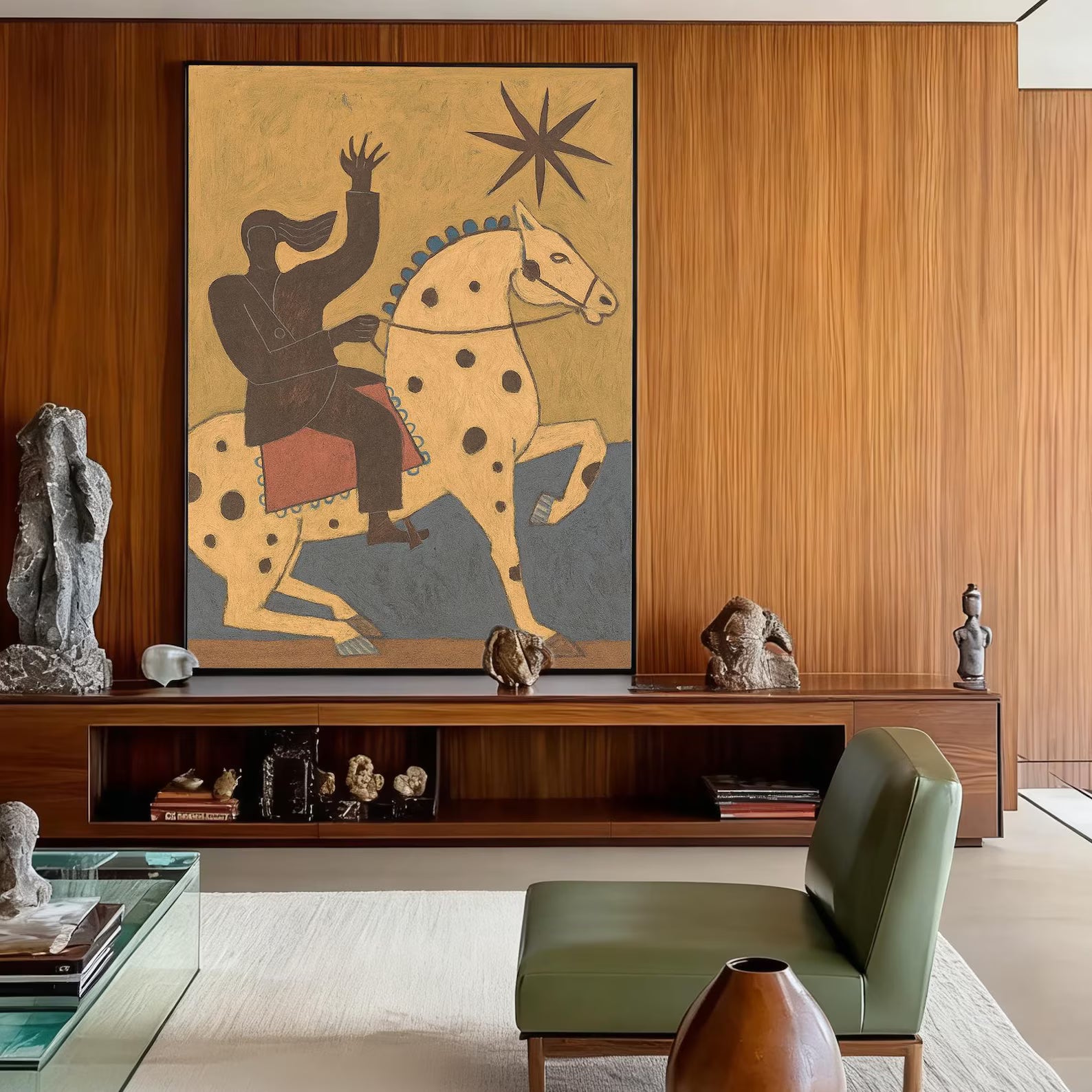 Textured Folkloric Opulence | Equitant Steed