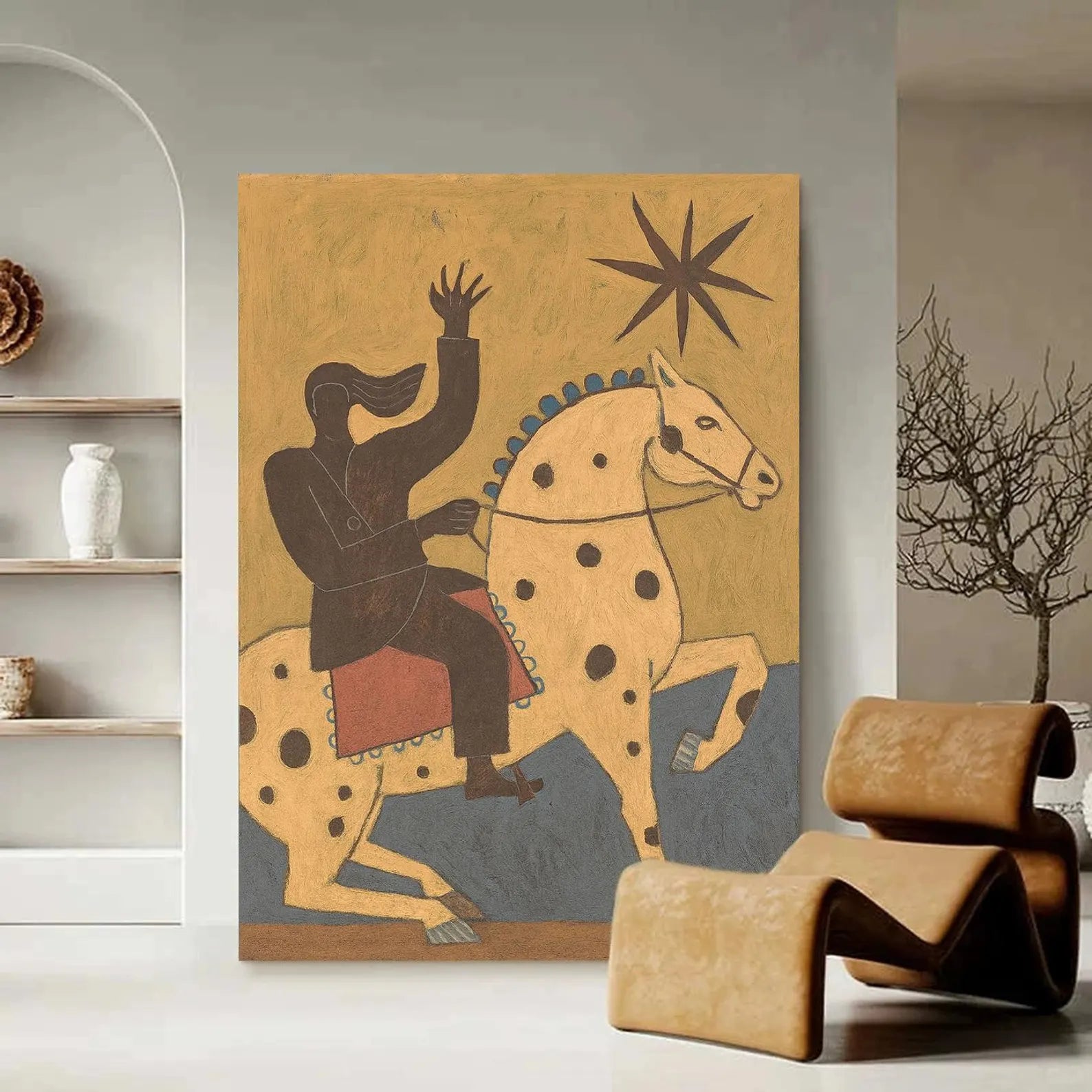 Textured Folkloric Opulence | Equitant Steed