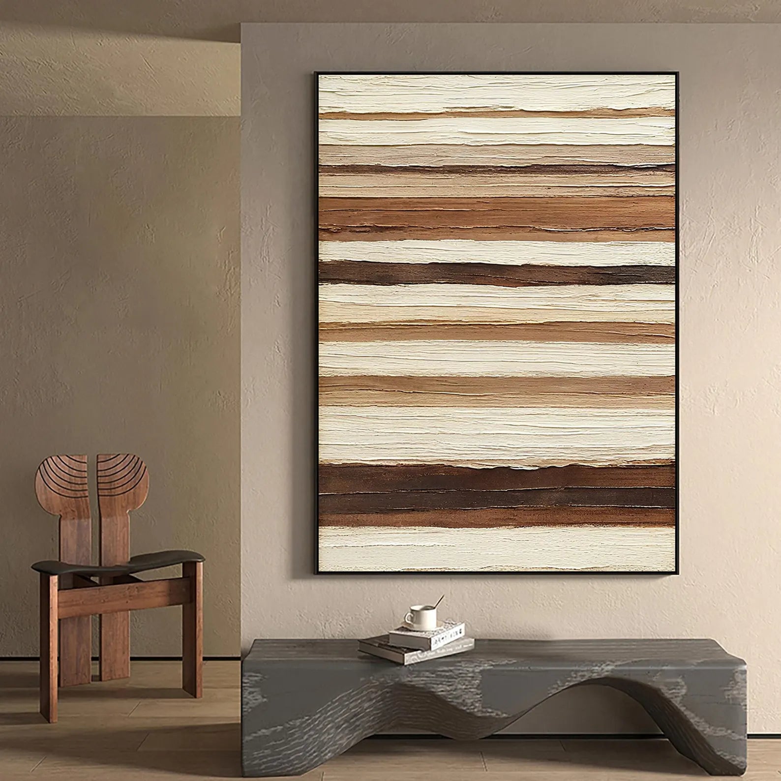 Textured Earthy Layers | Neutral Hues