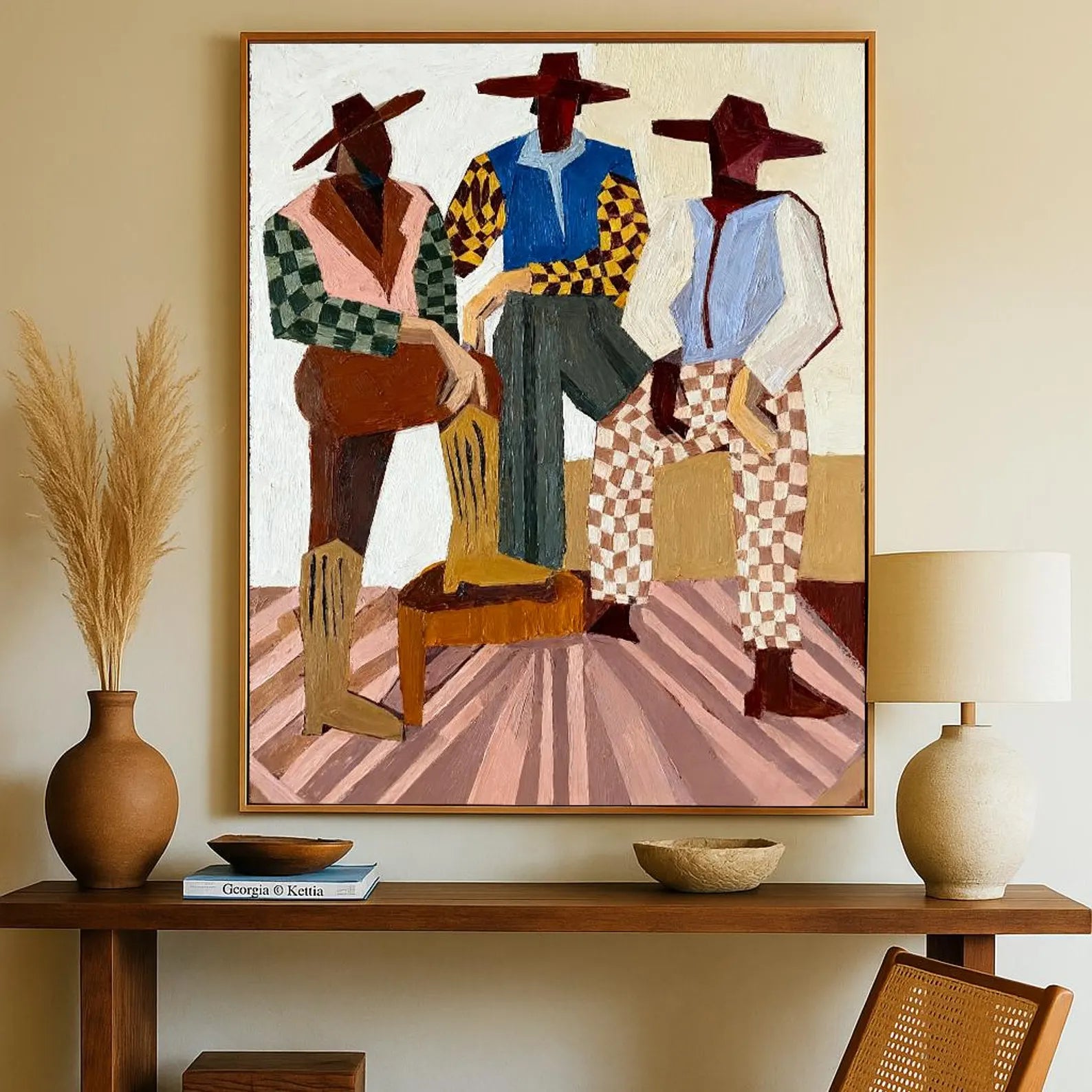 Textured Western Opulence | Cowboy Trio