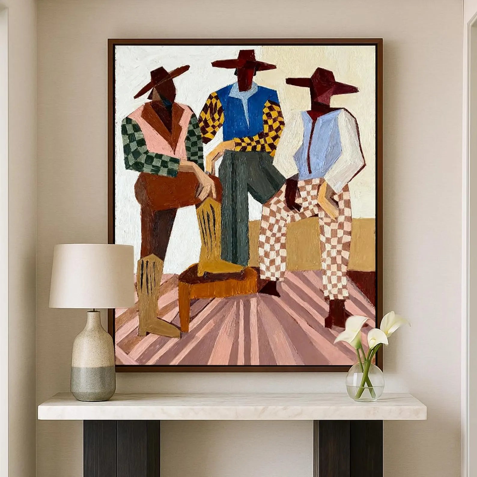 Textured Western Opulence | Cowboy Trio