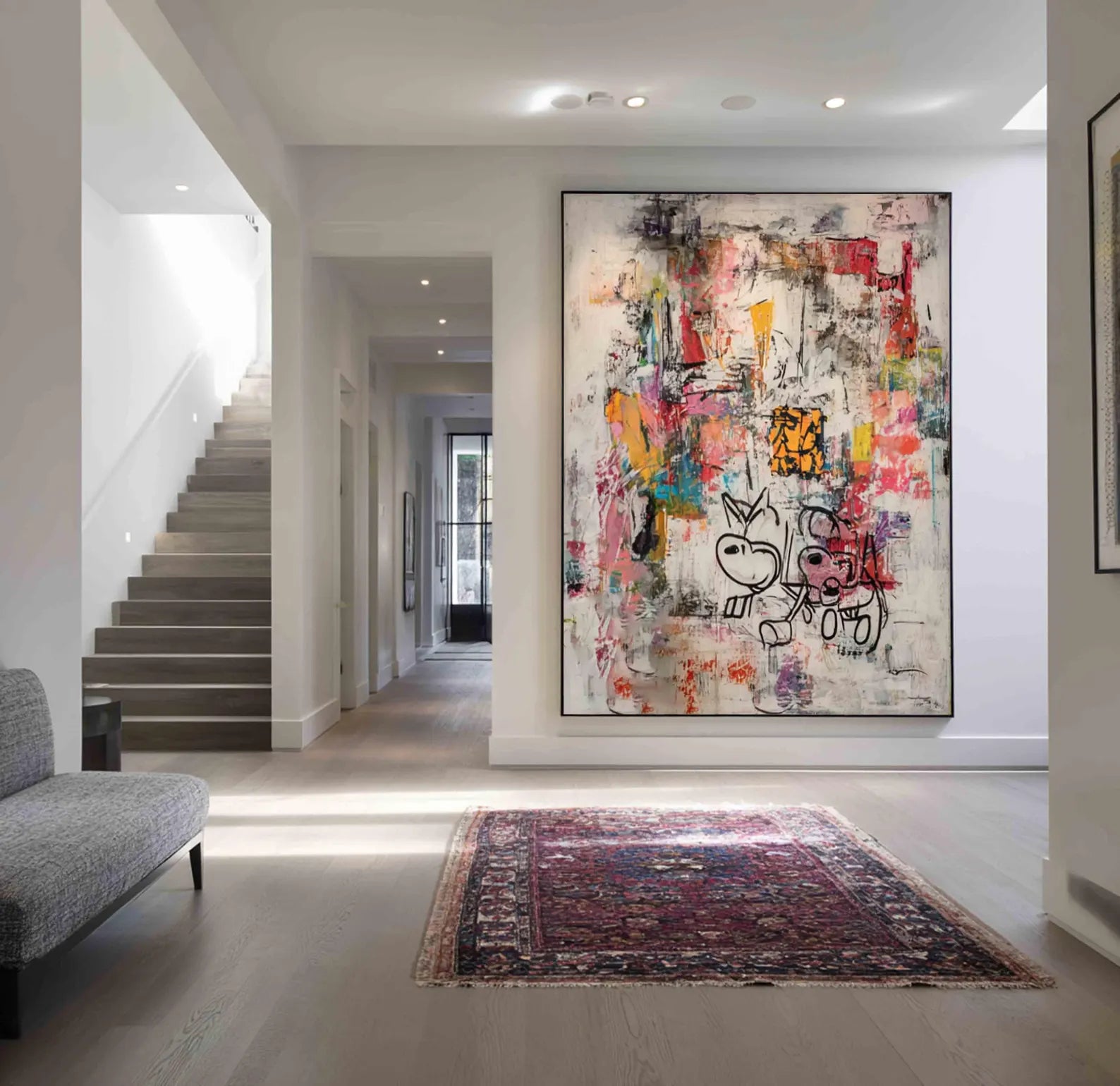 Textured Cartoon Vibrancy | Playful Figures