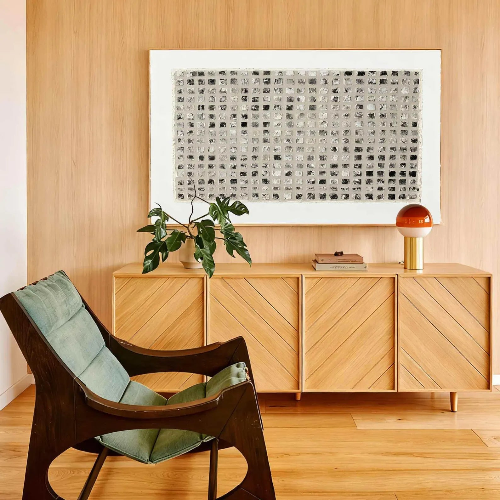 Textured Tessellated Opulence | Grisaille Quadrate