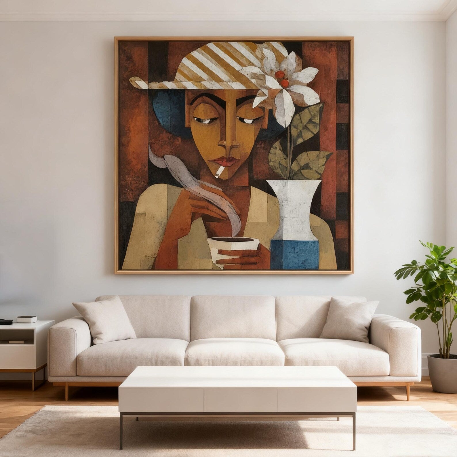 Stylized Figure Eclecticism | Floral Accent