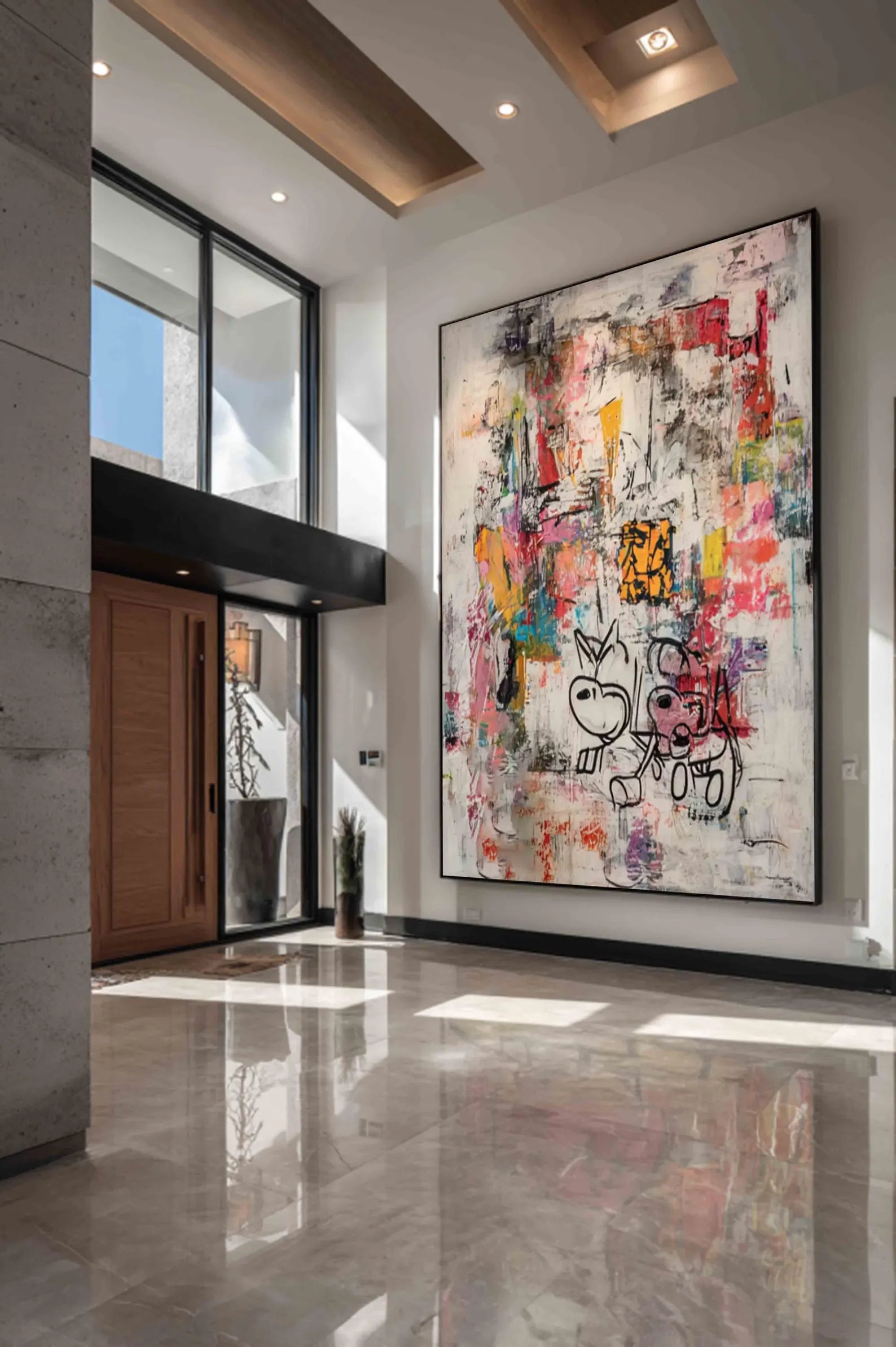 Textured Cartoon Vibrancy | Playful Figures