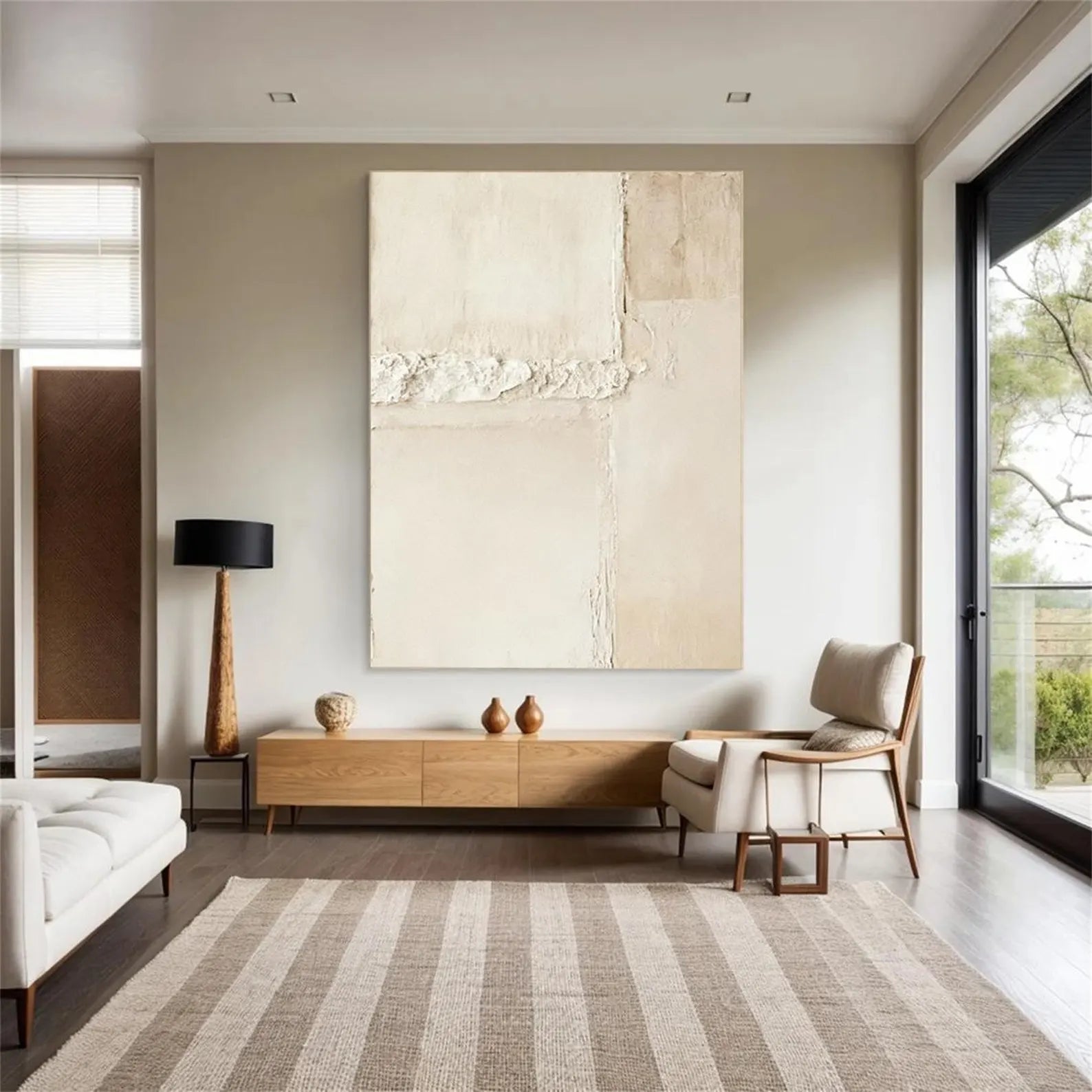 Textured Neutral Tranquility | Beige Tone