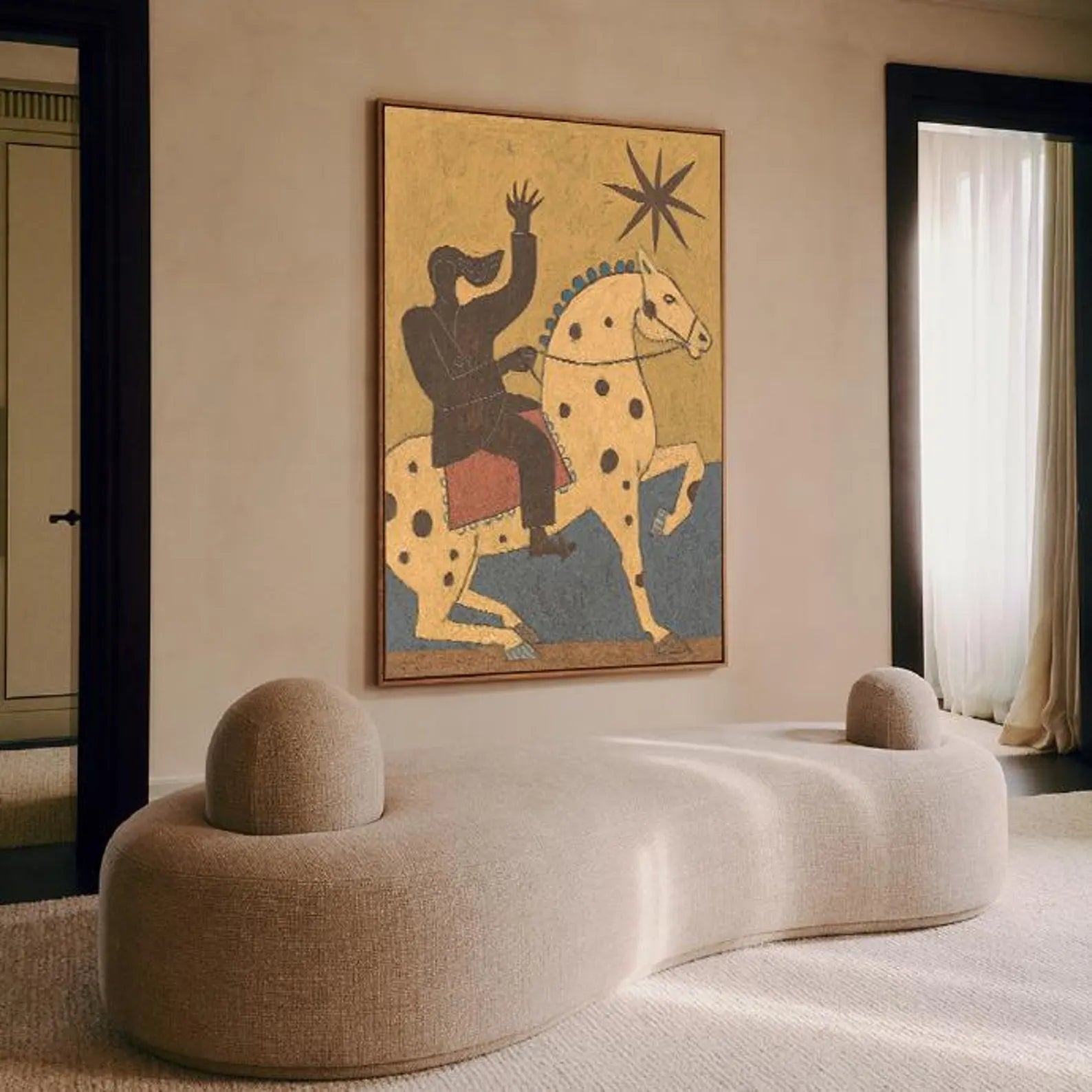 Textured Folkloric Opulence | Equitant Steed