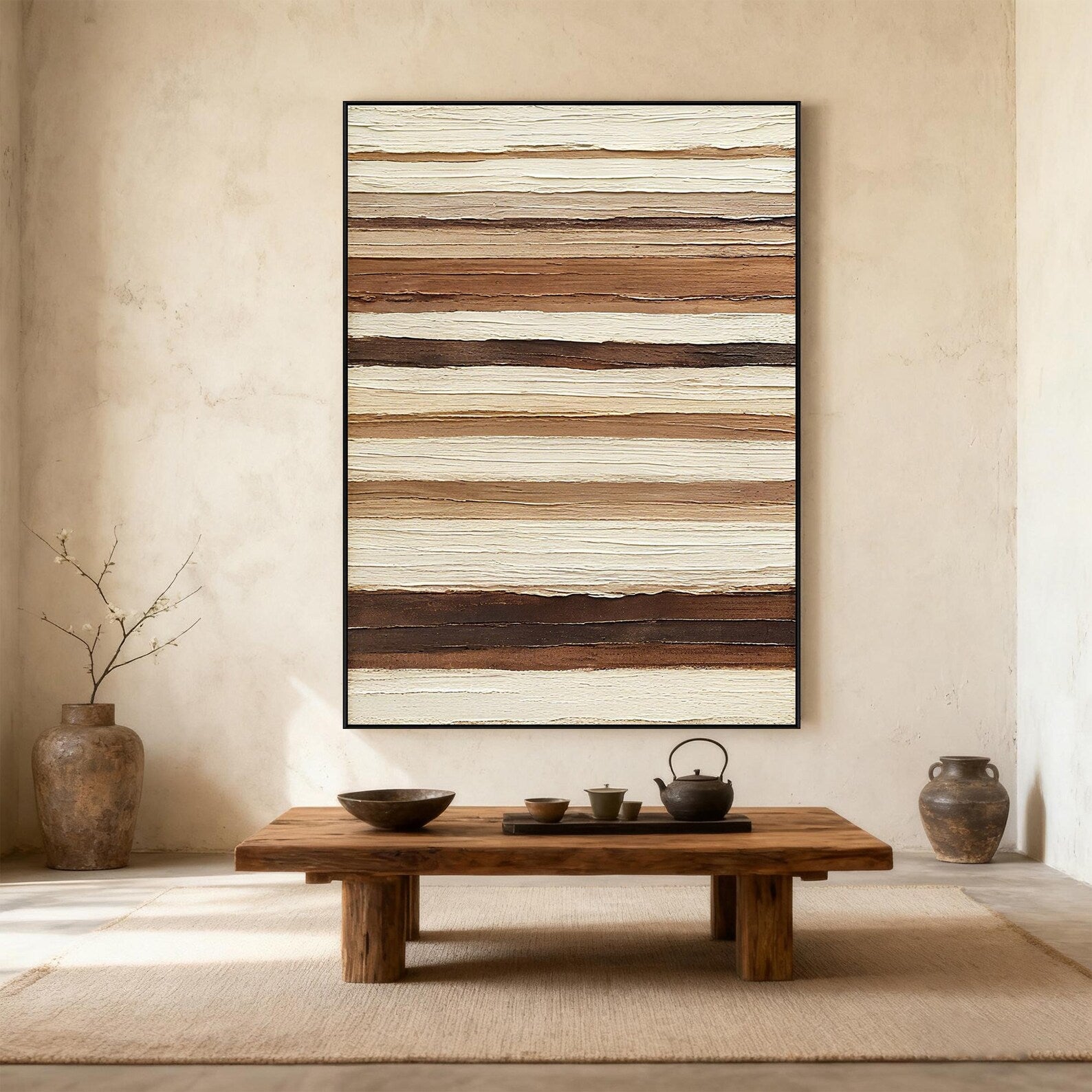 Textured Earthy Layers | Neutral Hues