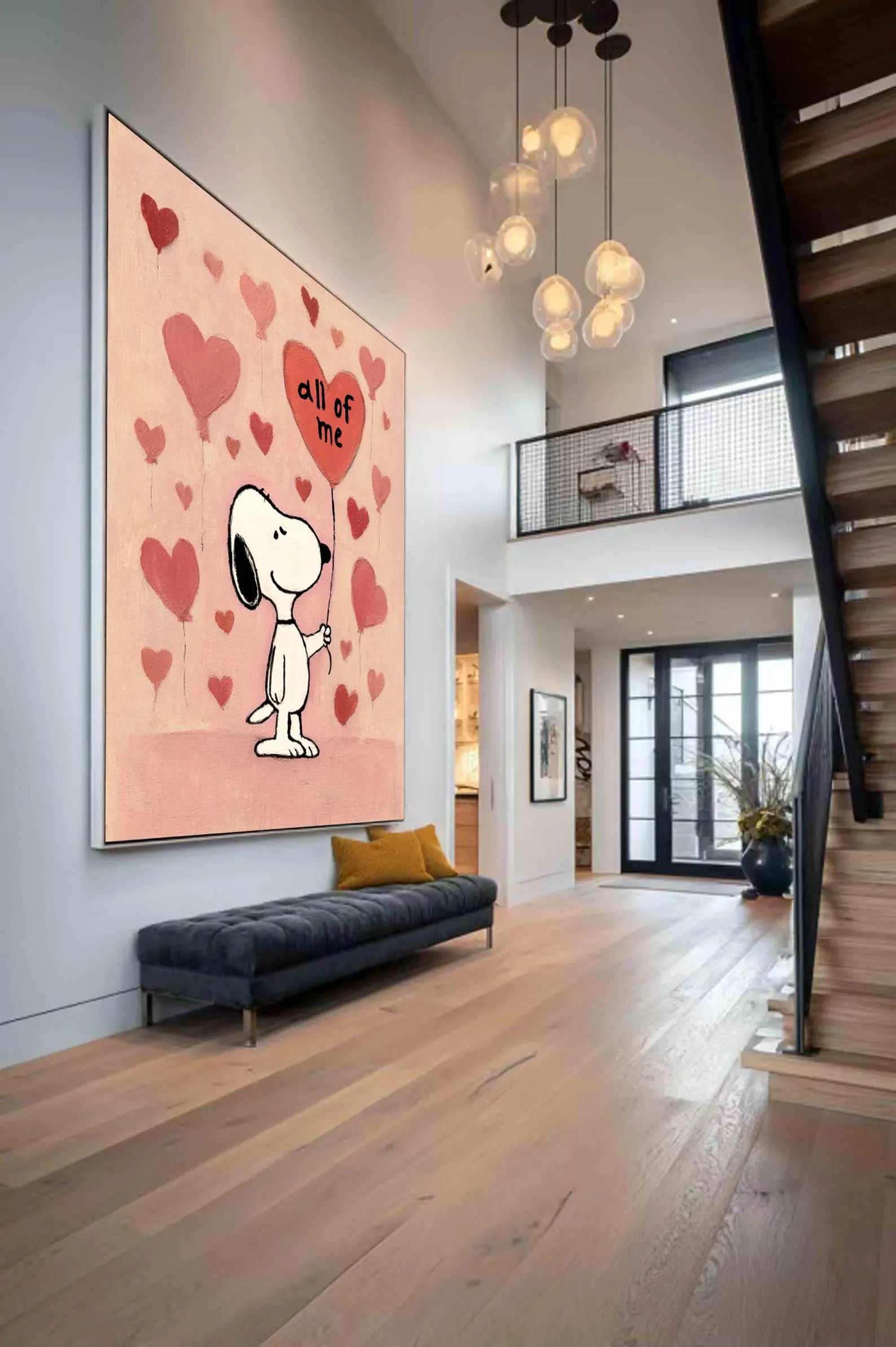 Textured Heart Charm | Snoopy Love