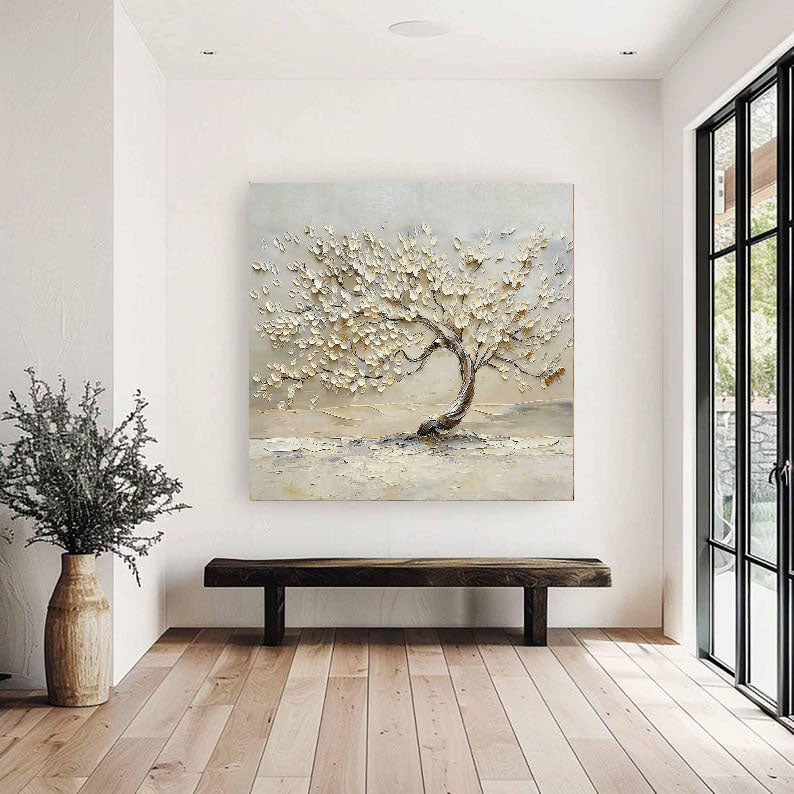 Textured Canopy Grace | Ivory Tree