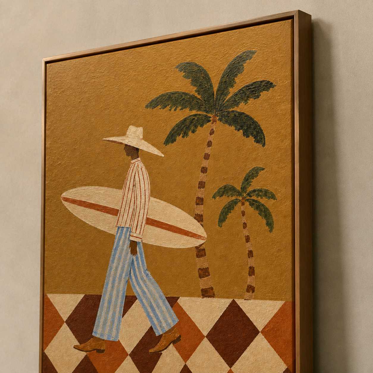 Reading & Leisure Art | Island Surfer Stroll - View 7