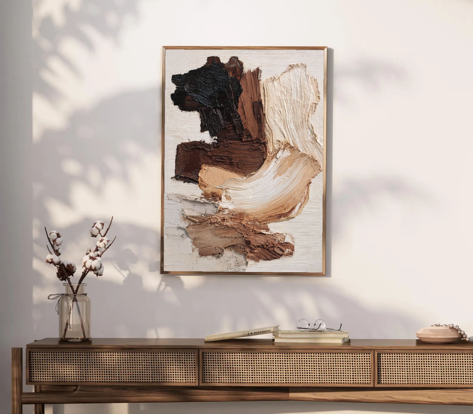 Textured Neutral Art | Earthy Depth