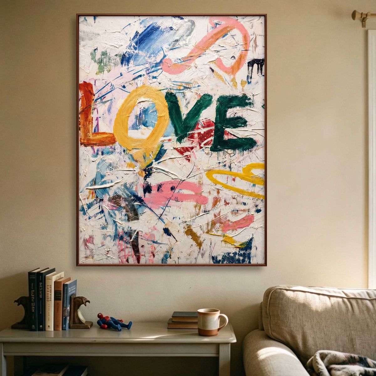 Love Across Layers oil painting view 3