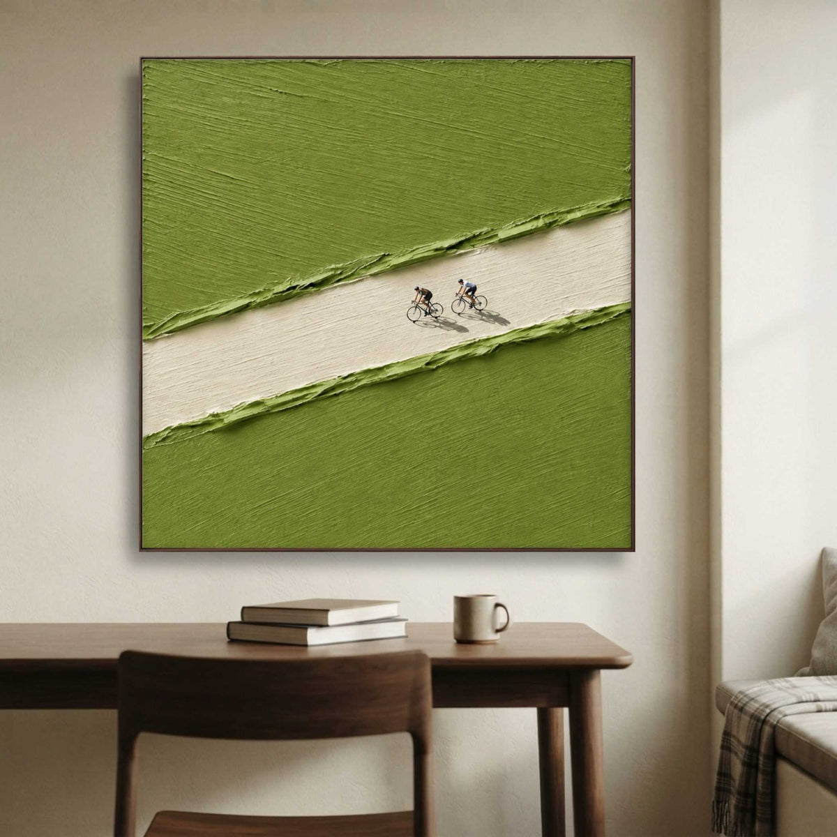 Reading & Leisure Art | Meadow Bicycle Crossing - View 3