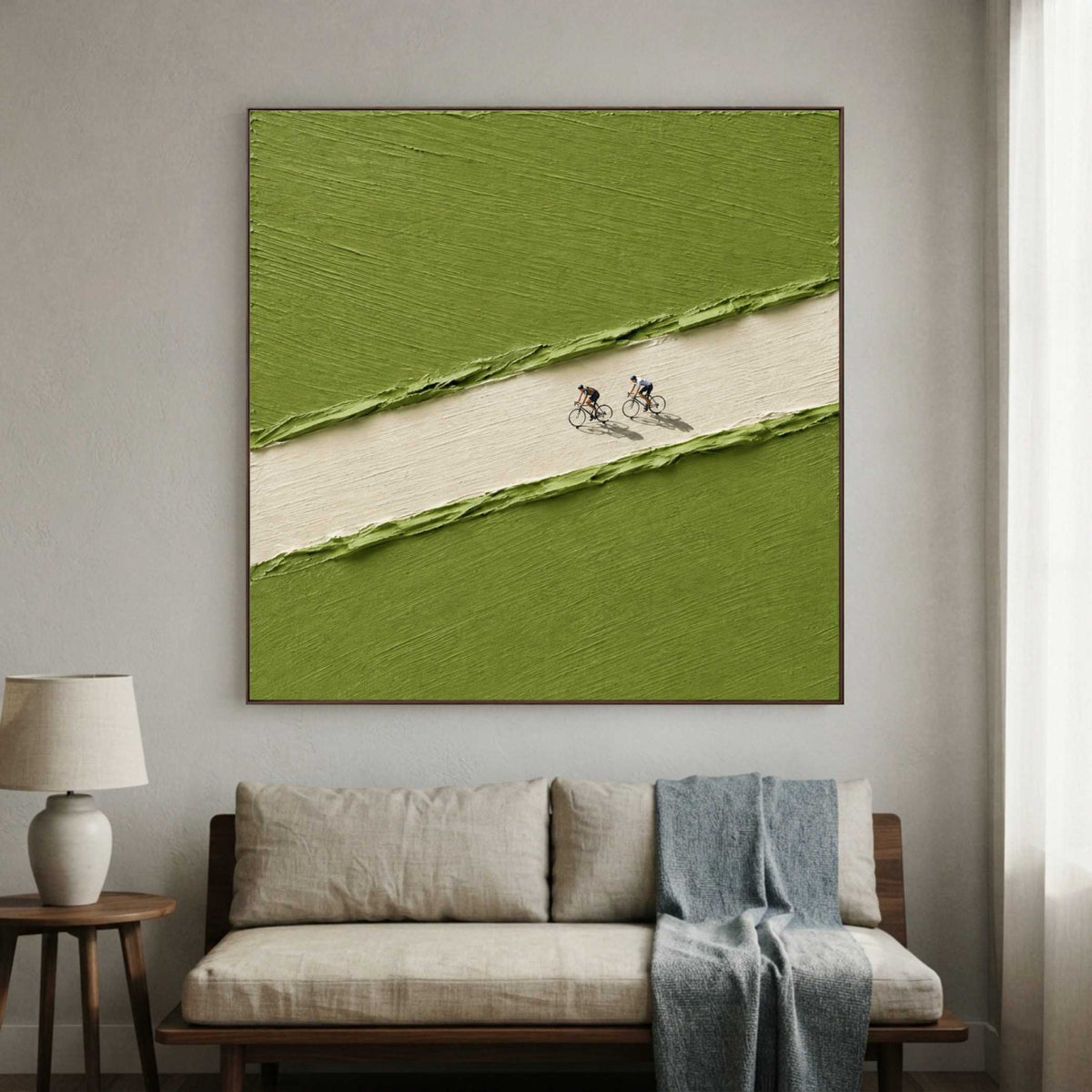 Reading & Leisure Art | Meadow Bicycle Crossing - View 4
