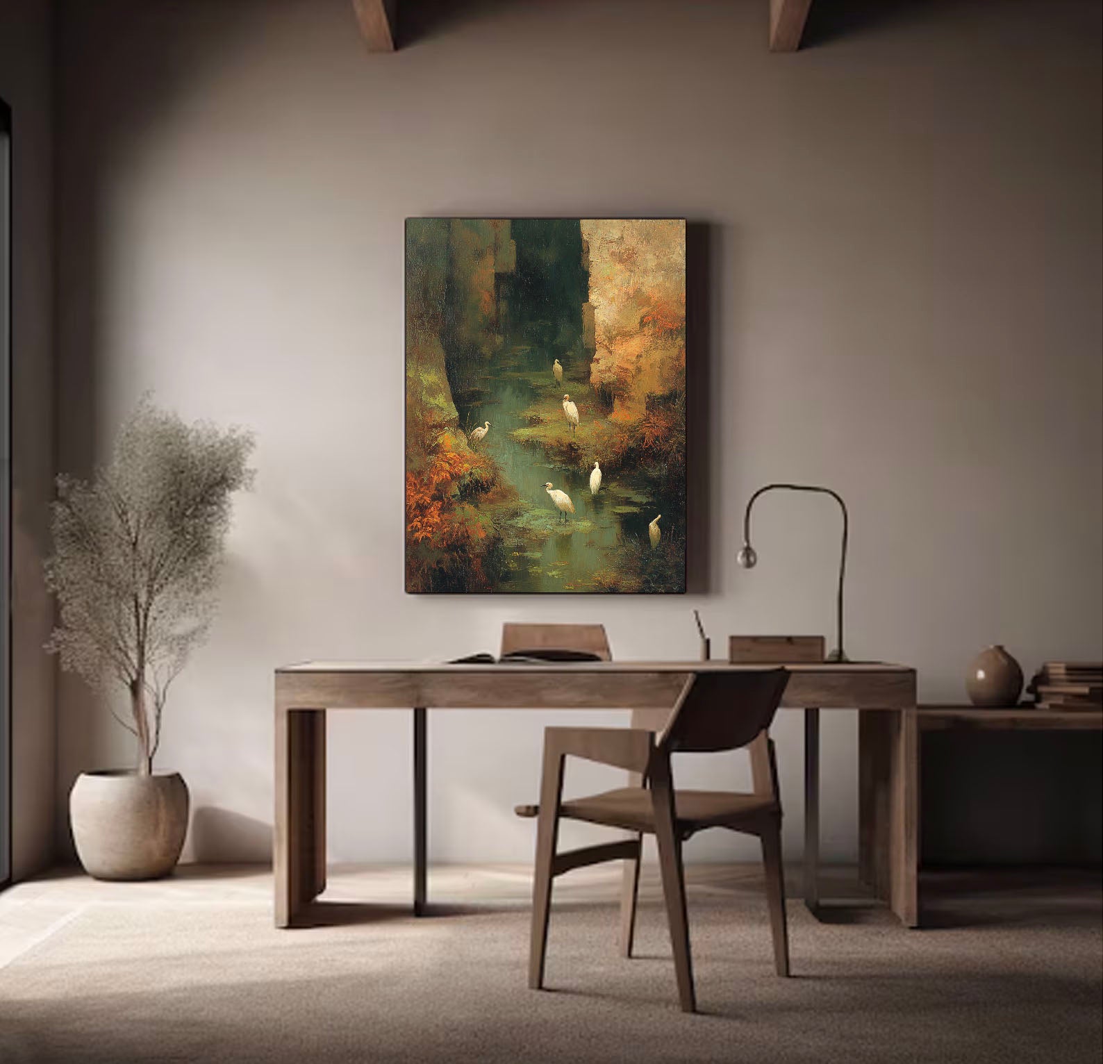 Egrets Creek Art | Natural Serenity