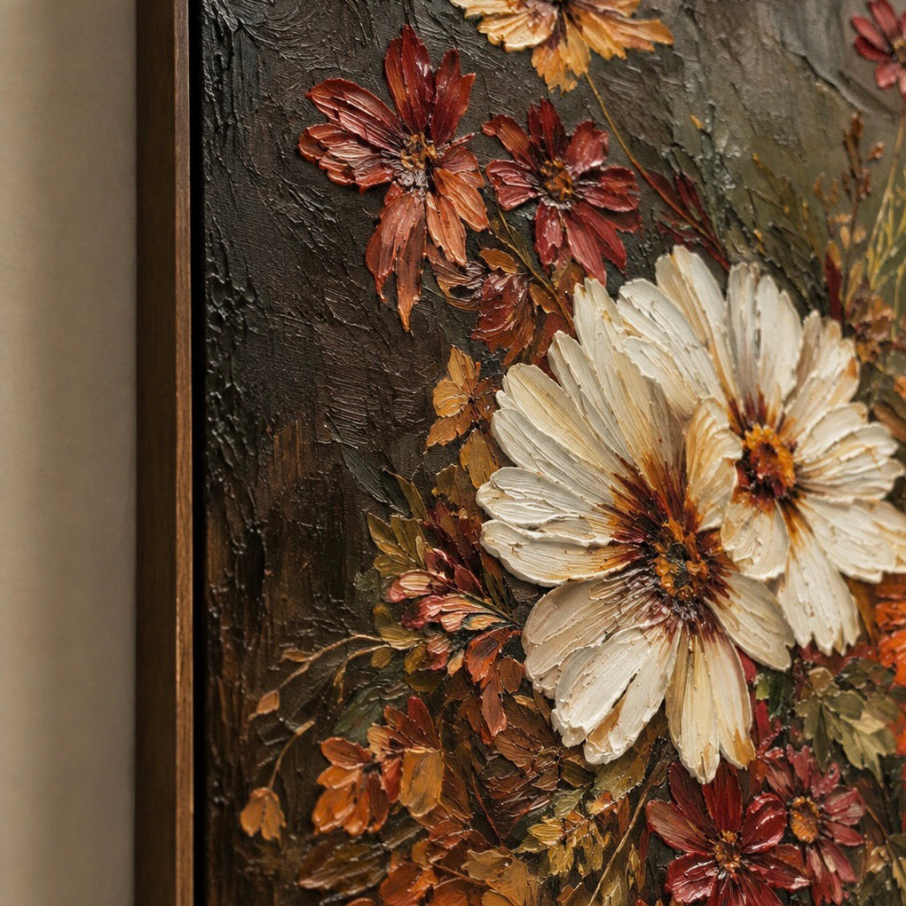 October Floral Offering — vertical floral & botanical art, view 7