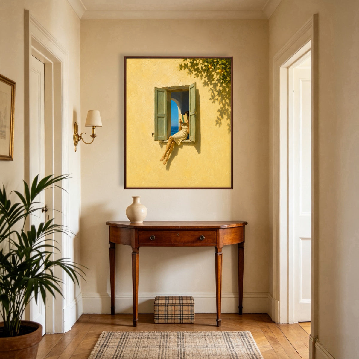 Open Shutter Escape oil painting view 5