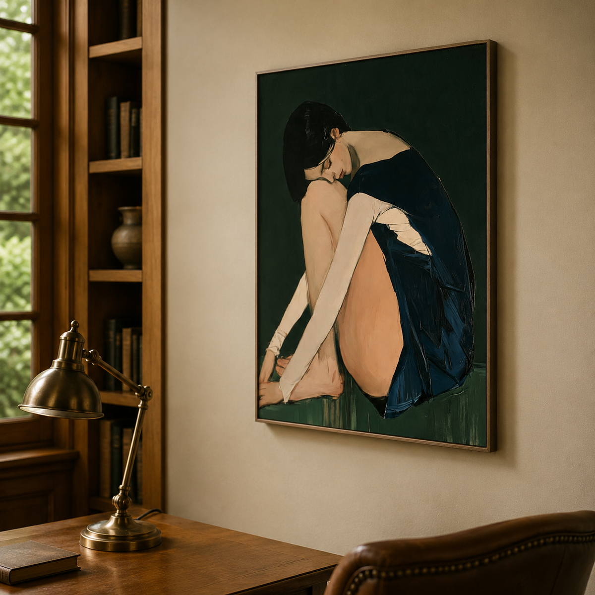 Private Evening Repose — artwork view 1