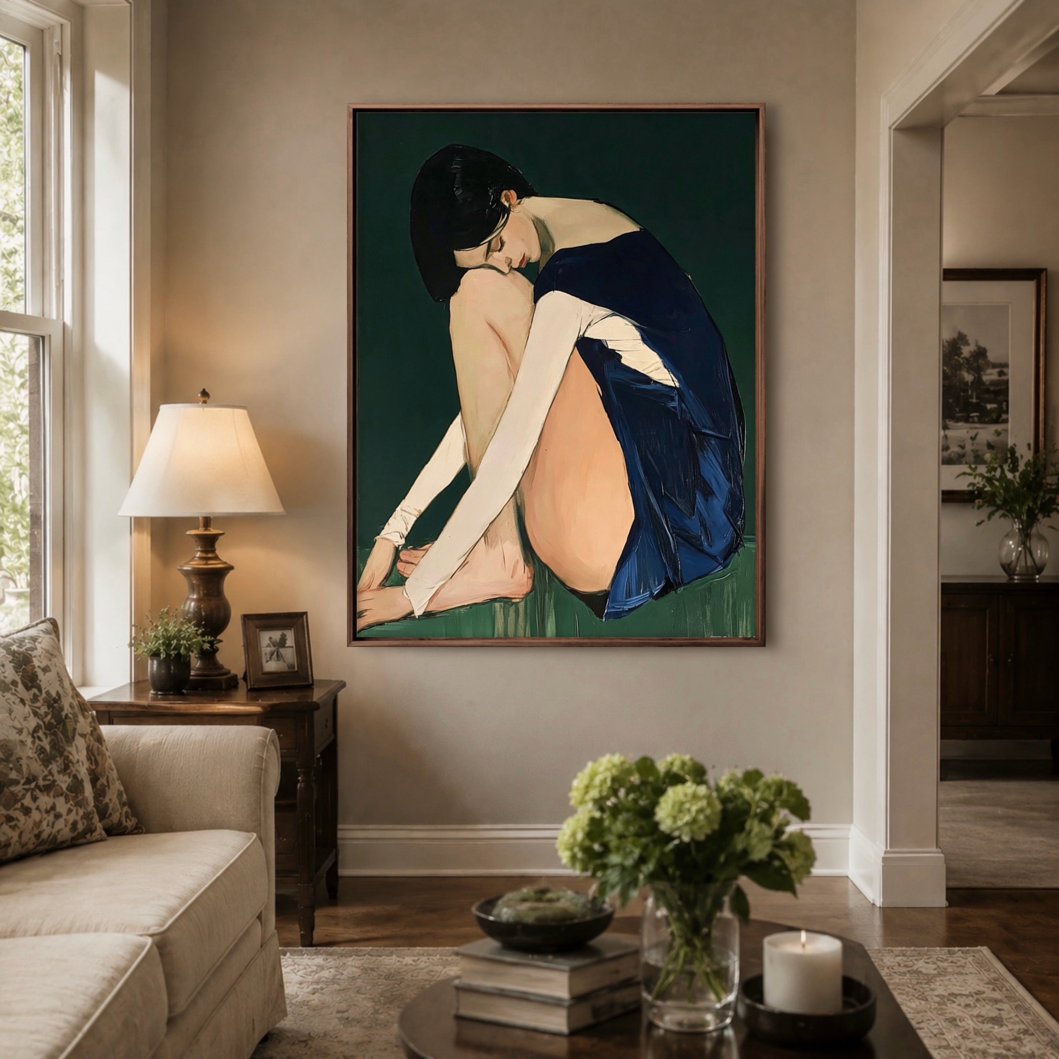 Private Evening Repose — artwork view 2