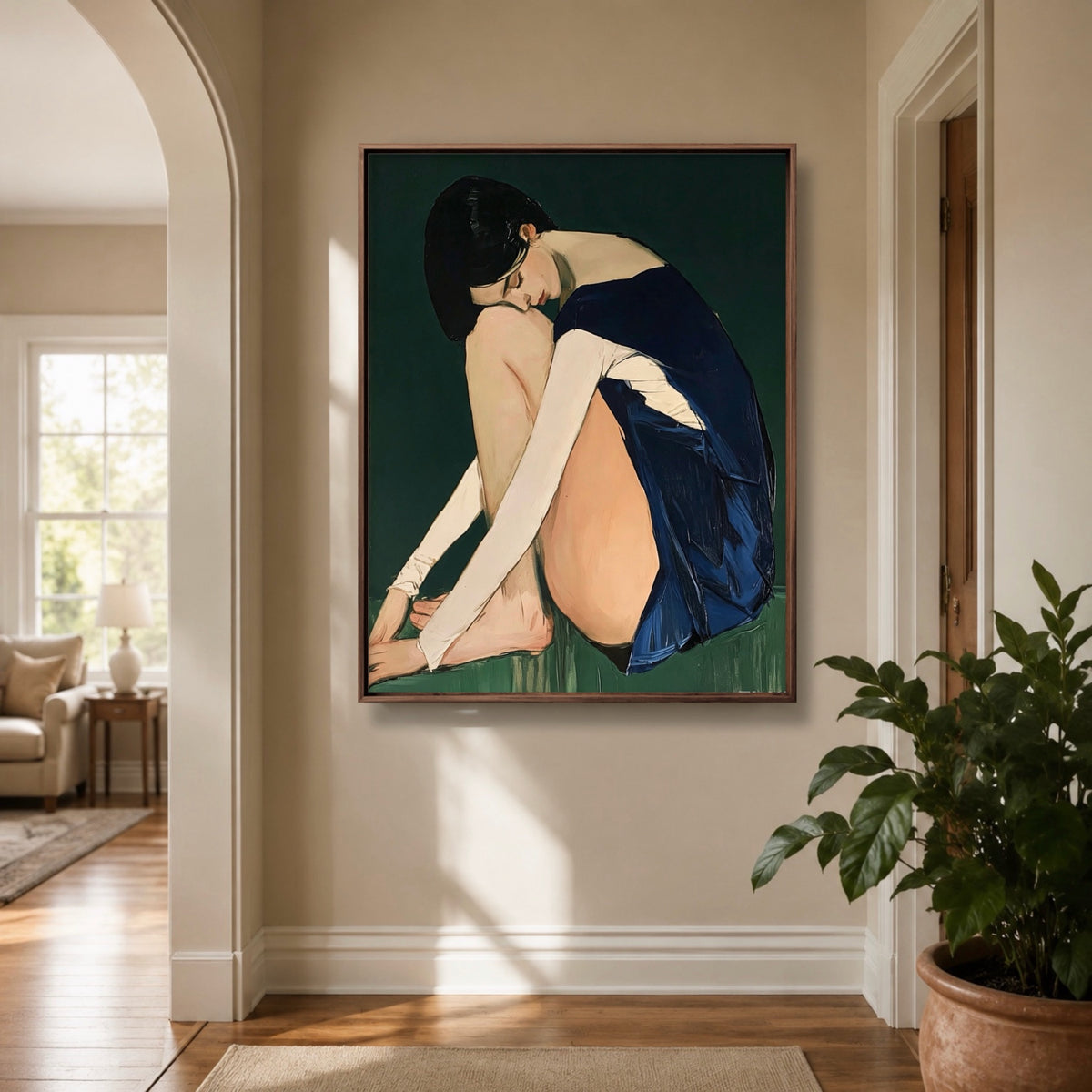 Private Evening Repose — artwork view 4