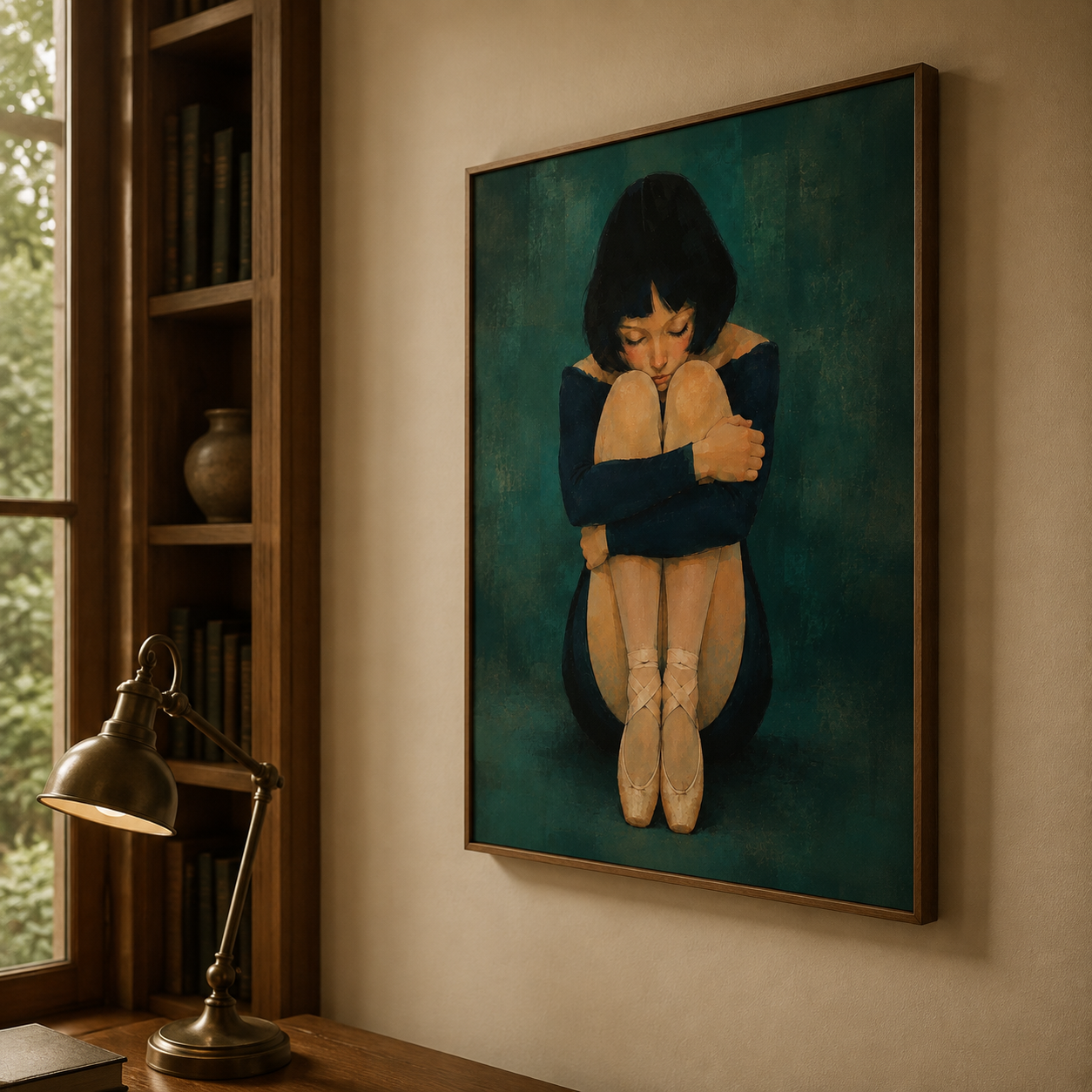Quiet Ballet Fold — artwork view 1