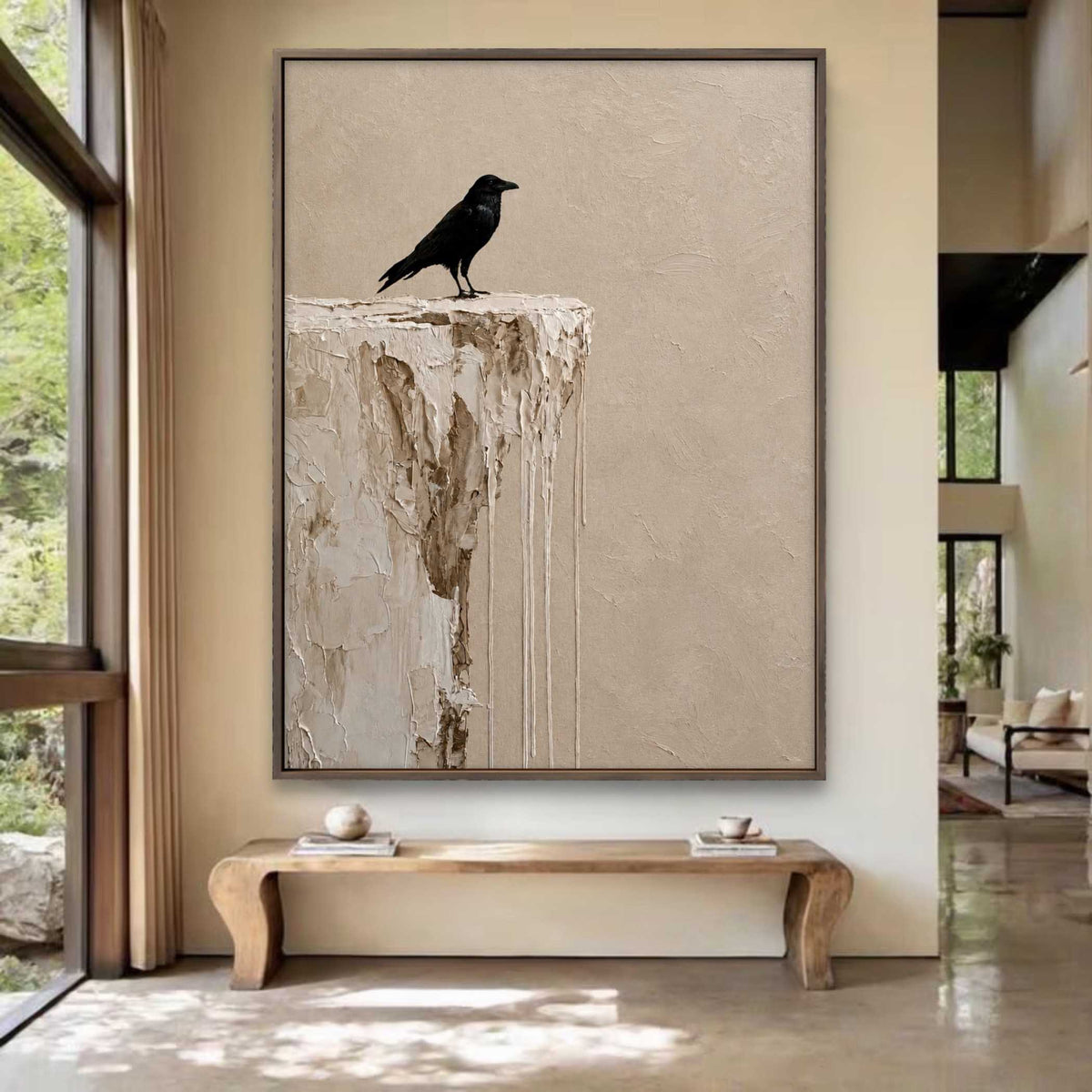 Animal & Wildlife Art | Raven Keeps Watch - View 3