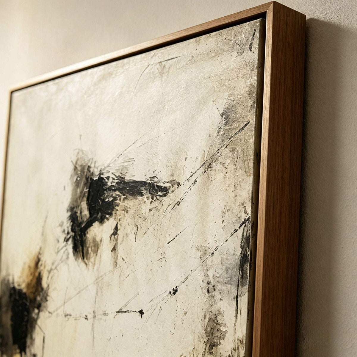 Wabi‑Sabi Art｜Faded Fragmented Echo