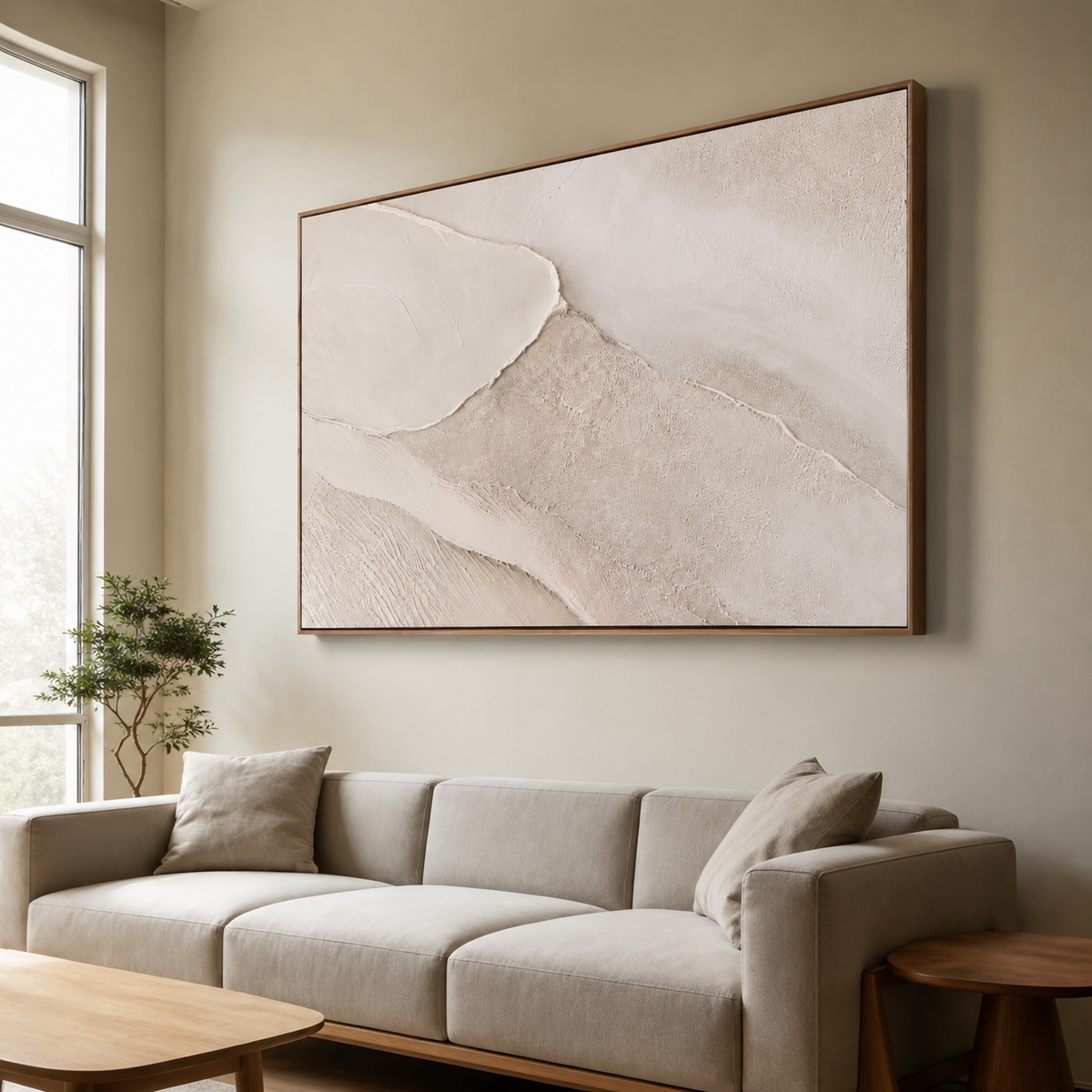 Soft Dune Passage — horizontal wabi-sabi art, view 6