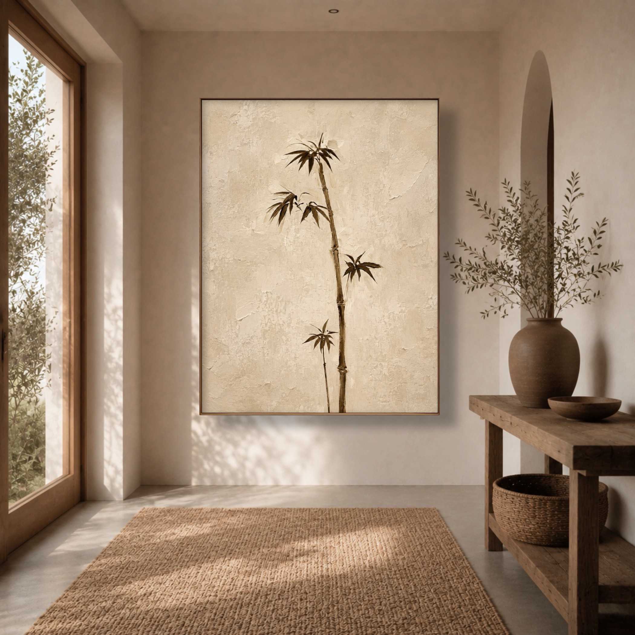Floral & Botanical Art | Solitary Stalk Rising - View 2