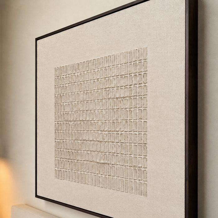 Subtle Crosshatch Study oil painting view 6