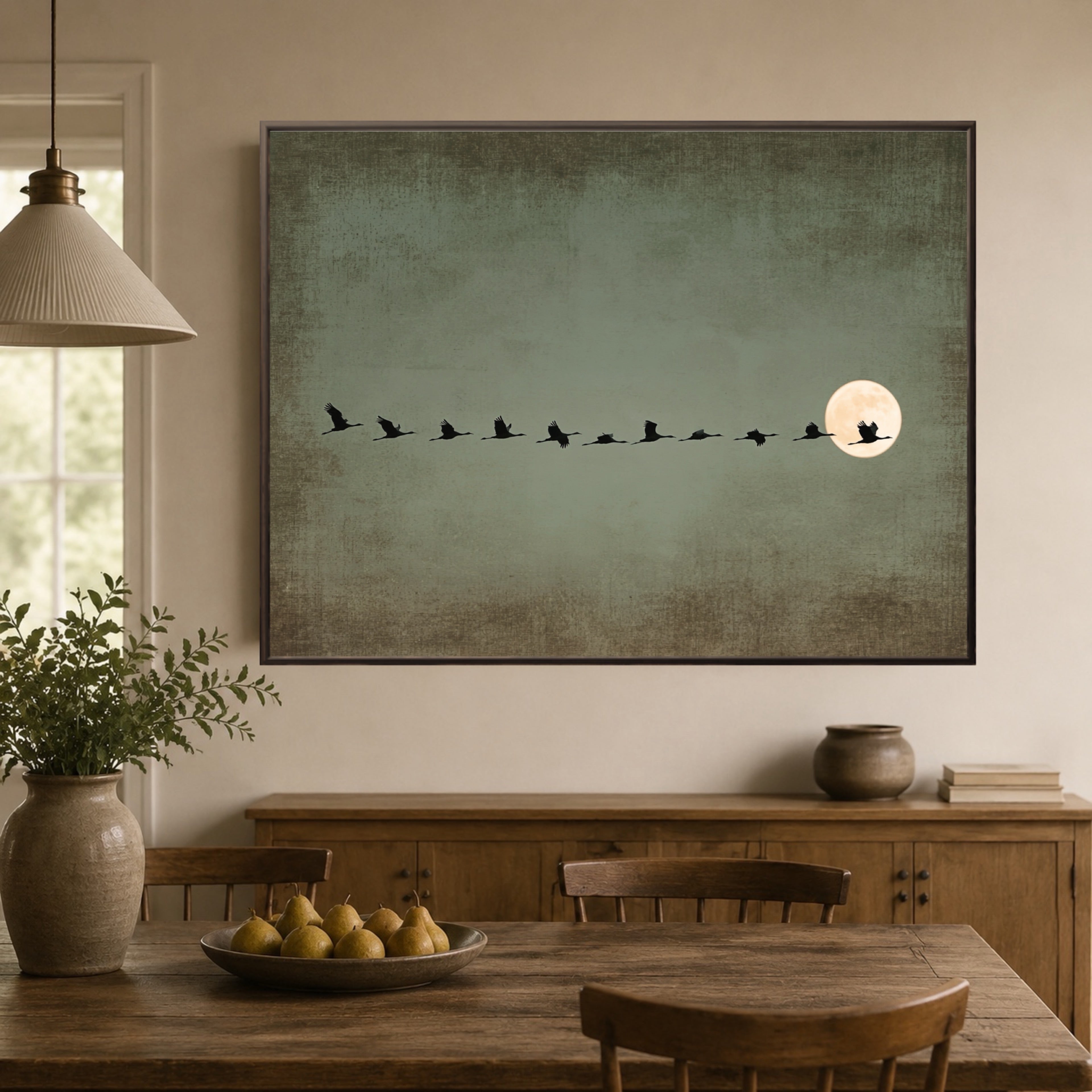 Sunbound Migration Line — artwork view 1