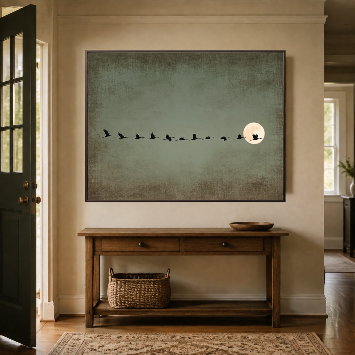 Sunbound Migration Line — artwork view 2