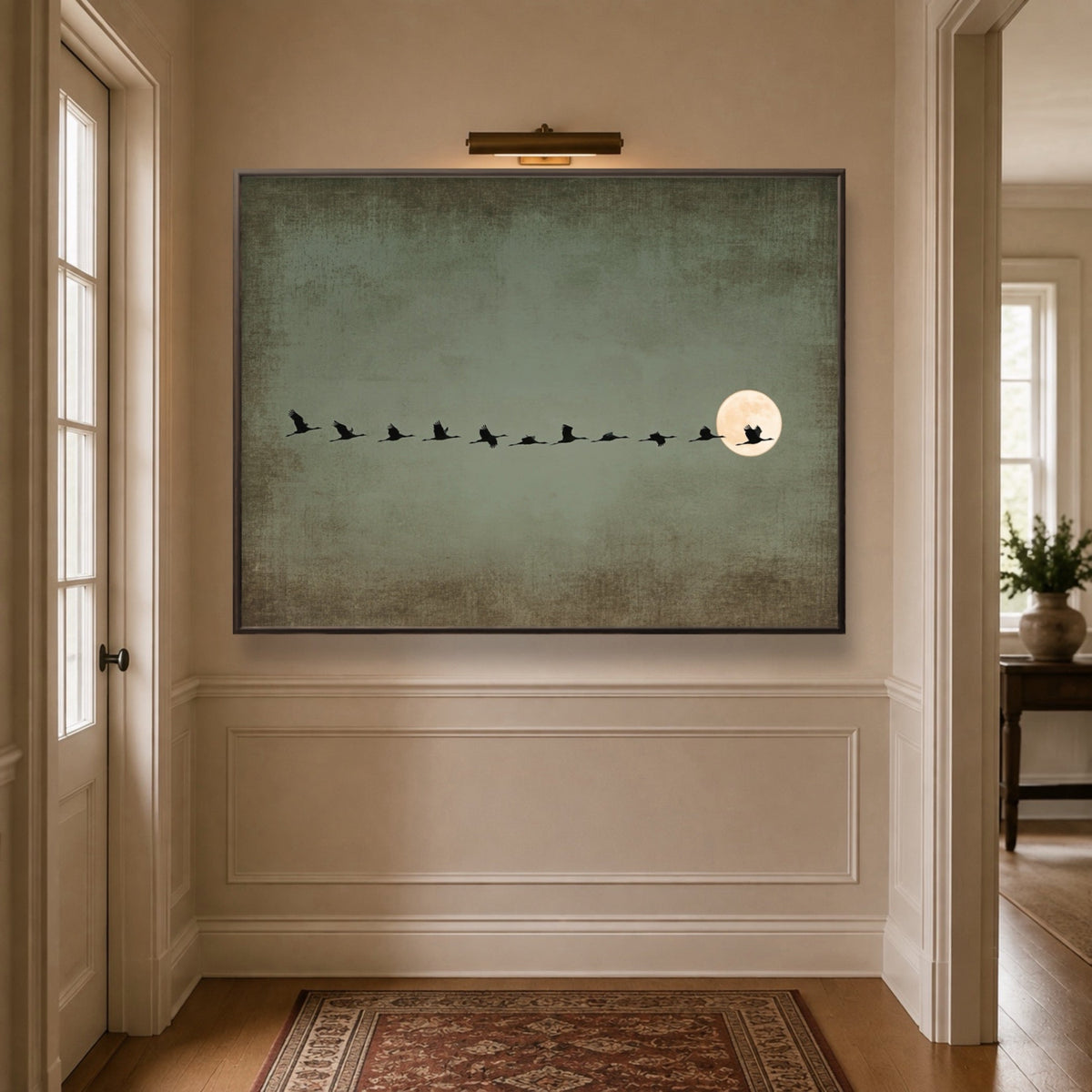 Birds Cross Twilight artwork view 4