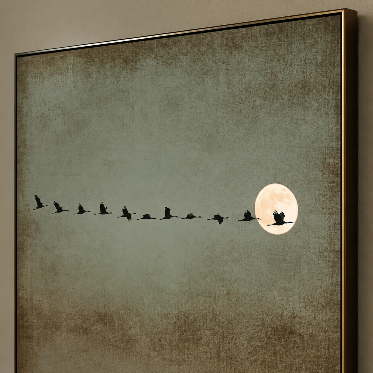 Sunbound Migration Line — artwork view 5