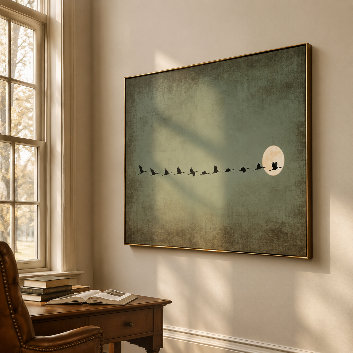 Sunbound Migration Line — artwork view 7