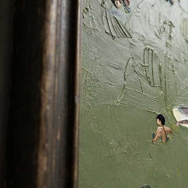Swimmers Drift Together oil painting view 7
