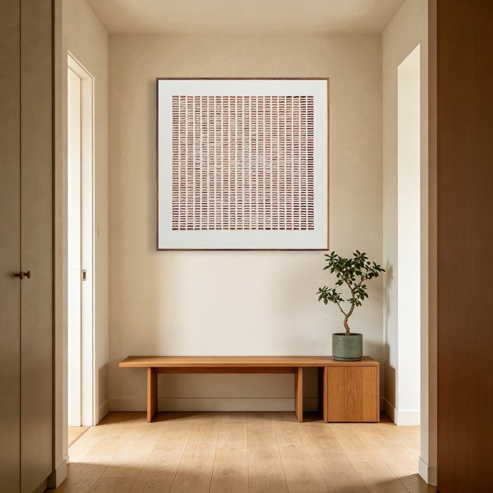 Terracotta Thread Matrix oil painting view 2