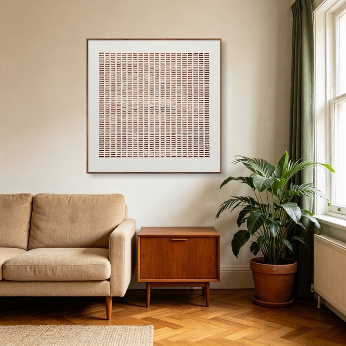 Terracotta Thread Matrix oil painting view 4